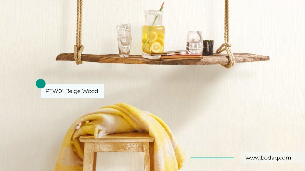 PTW01 Beige Wood, Painted Wood Collection