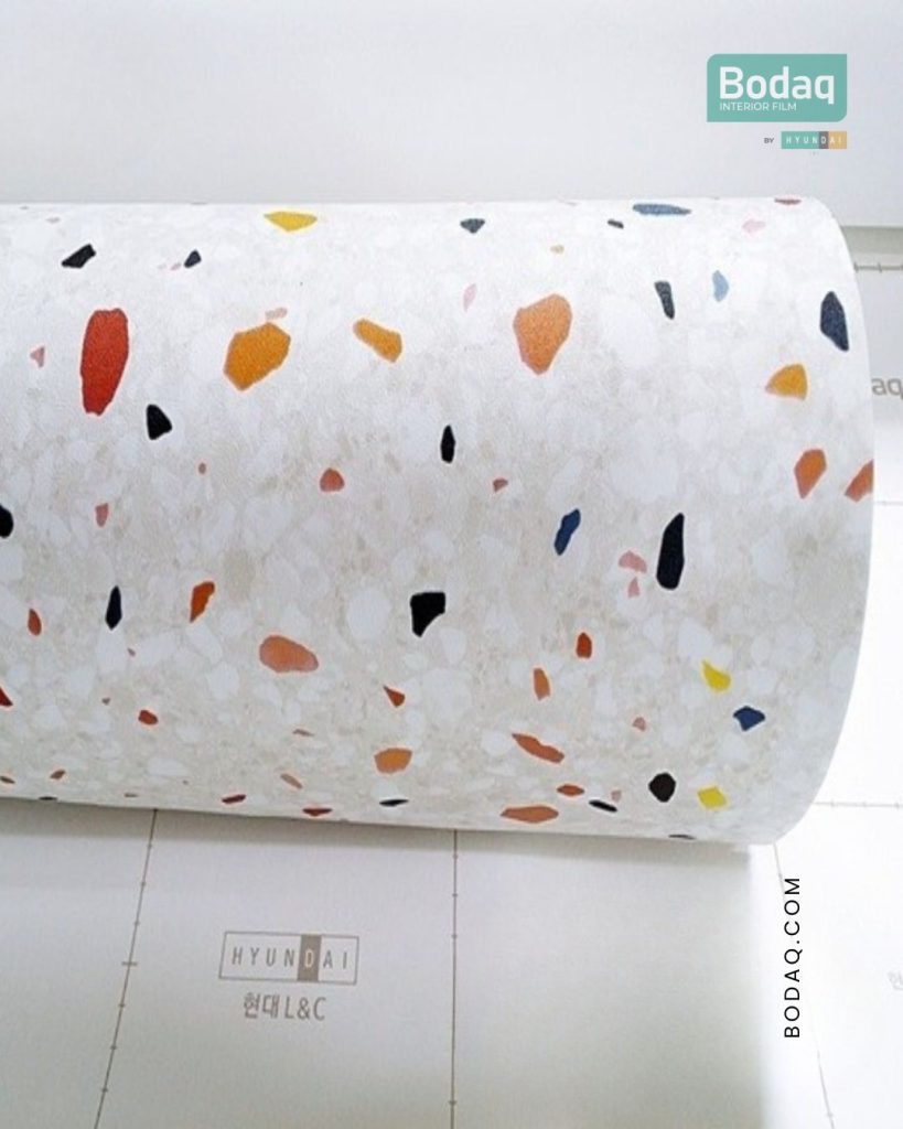 NS708 Color Terrazzo roll