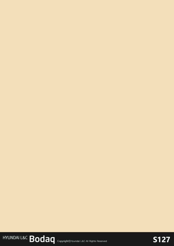 S127 Vanilla Beige Interior Film - Solid Color Collection ⋆ Bodaq