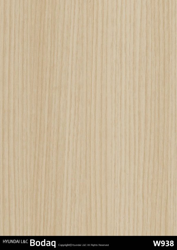 Bodaq W938 White Ash Interior Film - Standard Wood Collection