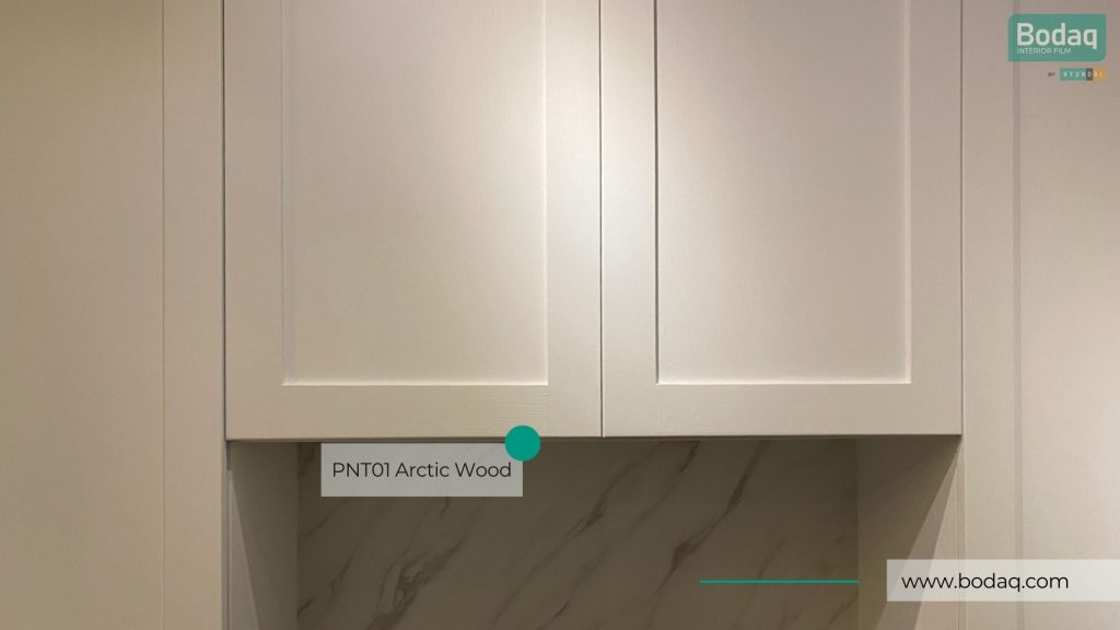 PNT01 Applied to the Kitchen Cabinets