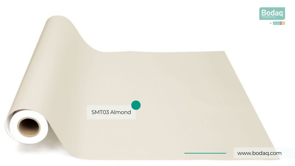 SMT03 Almond Super Matte in a roll