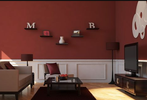 maroon matte room