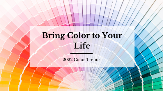 Bring Color to your life - Blog Post Featured Image