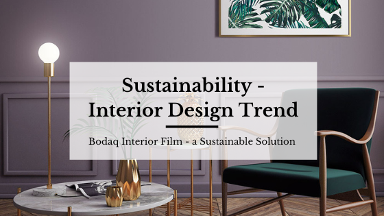 Sustainability interior design trend 2022
