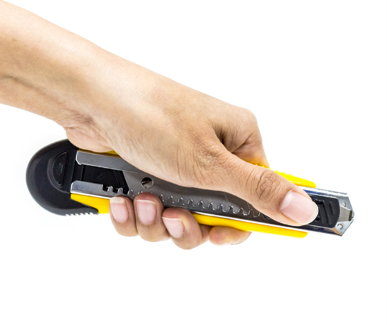 Safety: Utility knife