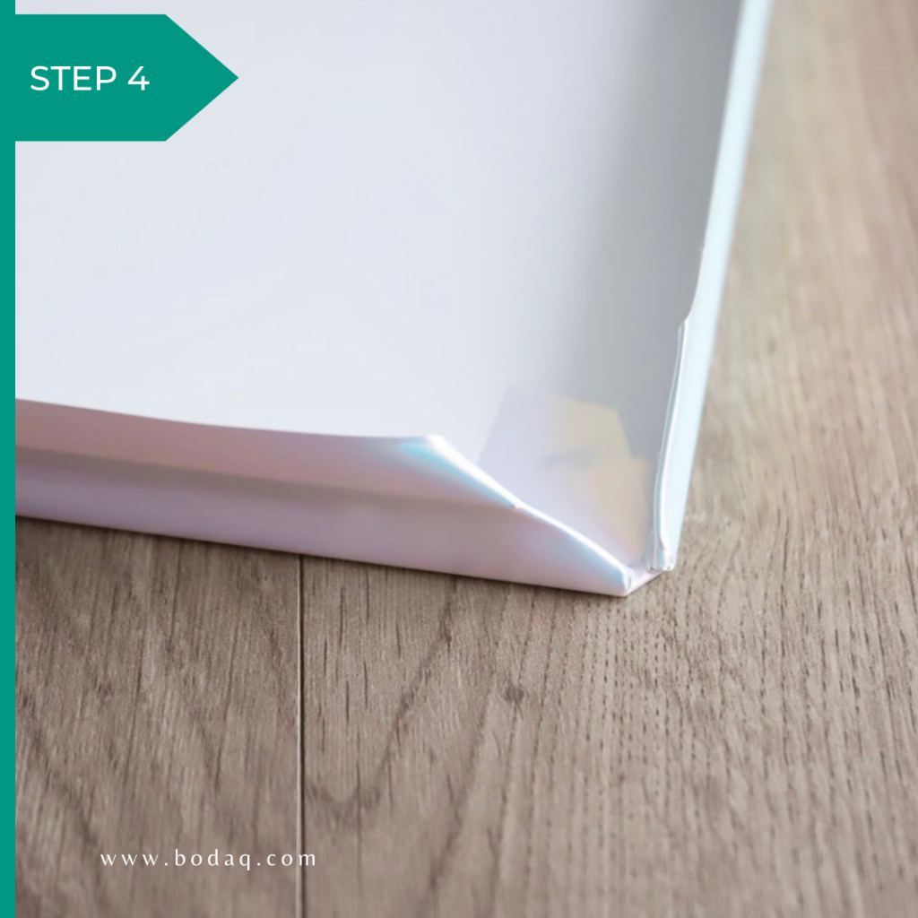 step 4 how to wrap a shelf
