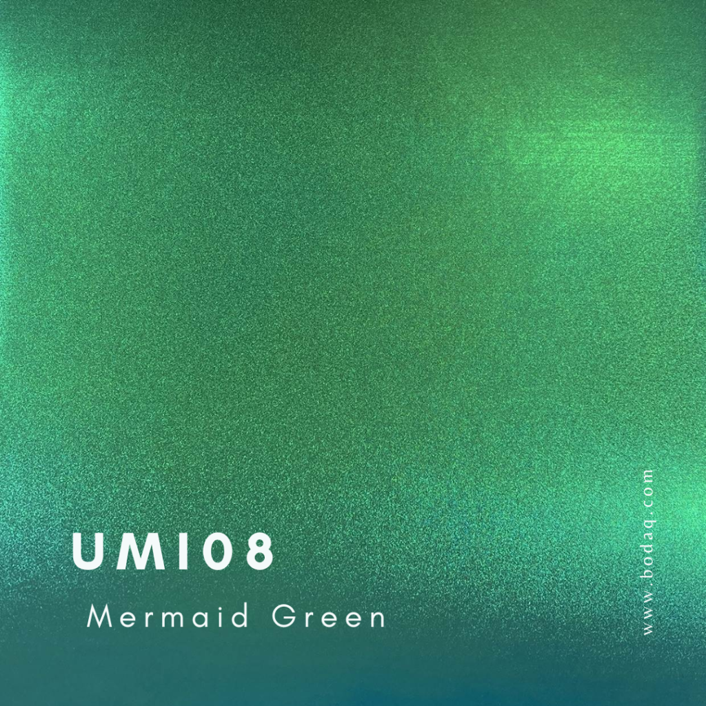 UMI08 Mermaid Green - Hologram Bodaq Interior Film