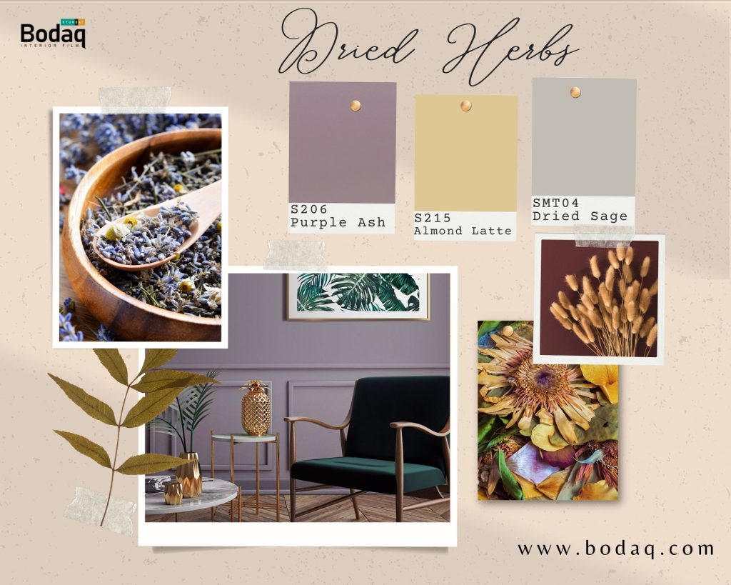 Interior Design Trends 2023. Dried Herbs