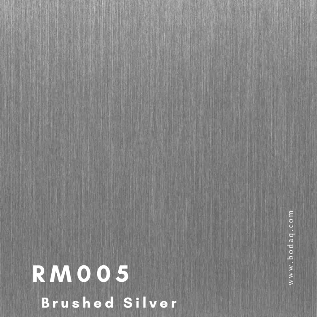 RM005 Brushed Silver Bodaq Interior Film