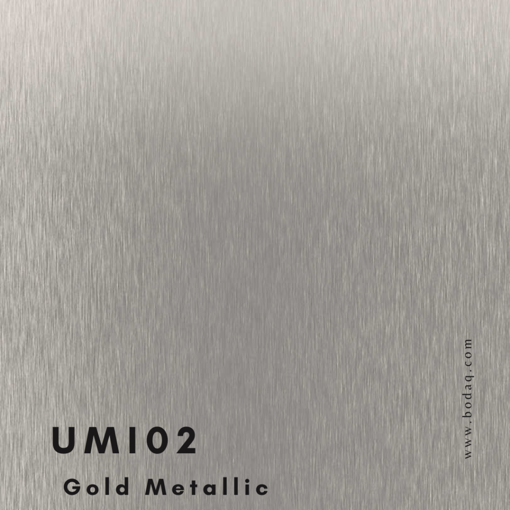 UMI02 Gold Metallic Bodaq Interior Film