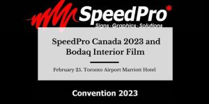 Bodaq at SpeedPro Canada Trade Show 2023