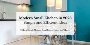 Great Small Modern Kitchen Design Ideas