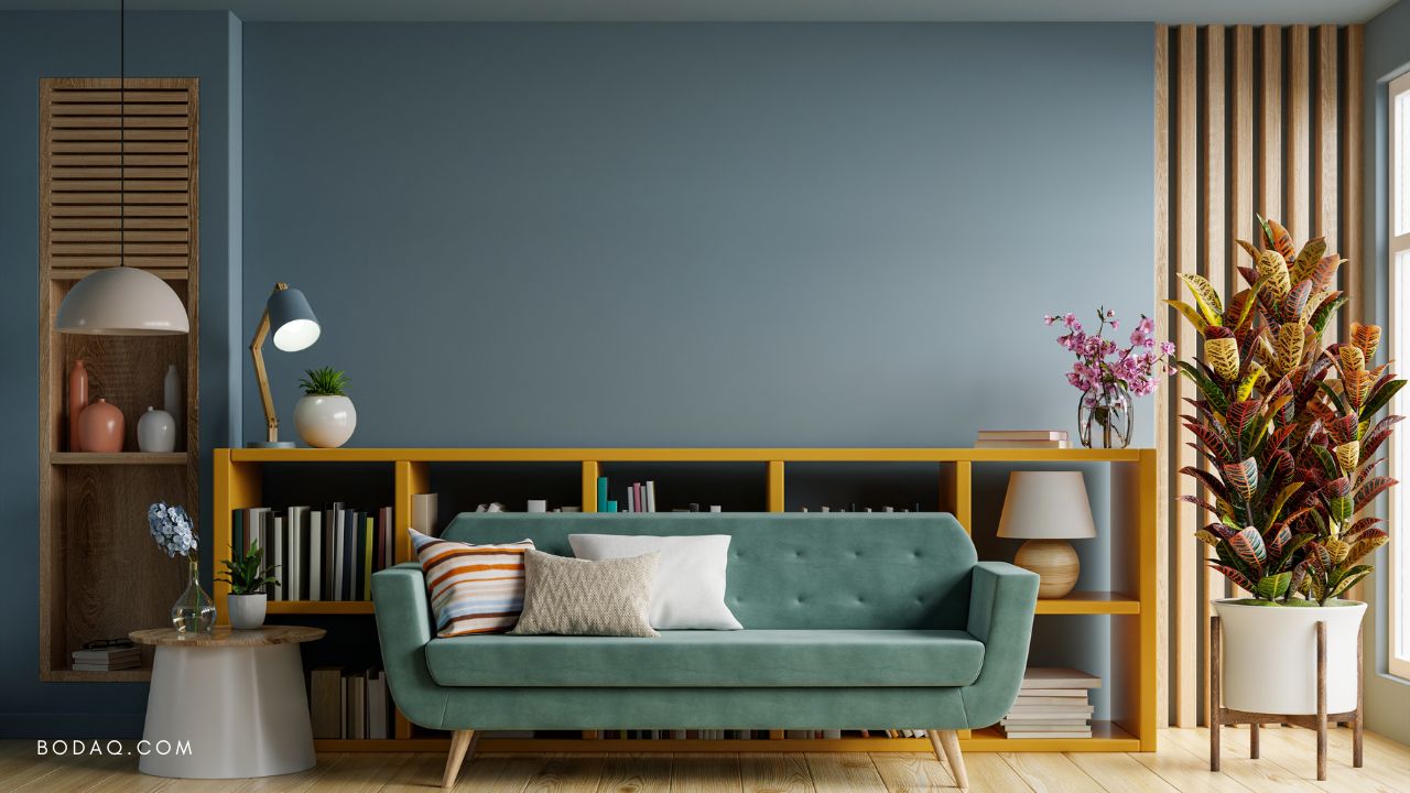 Gray Blue Color for Bedroom, Kitchen or Living Room ⋆ Bodaq® by Hyundai®