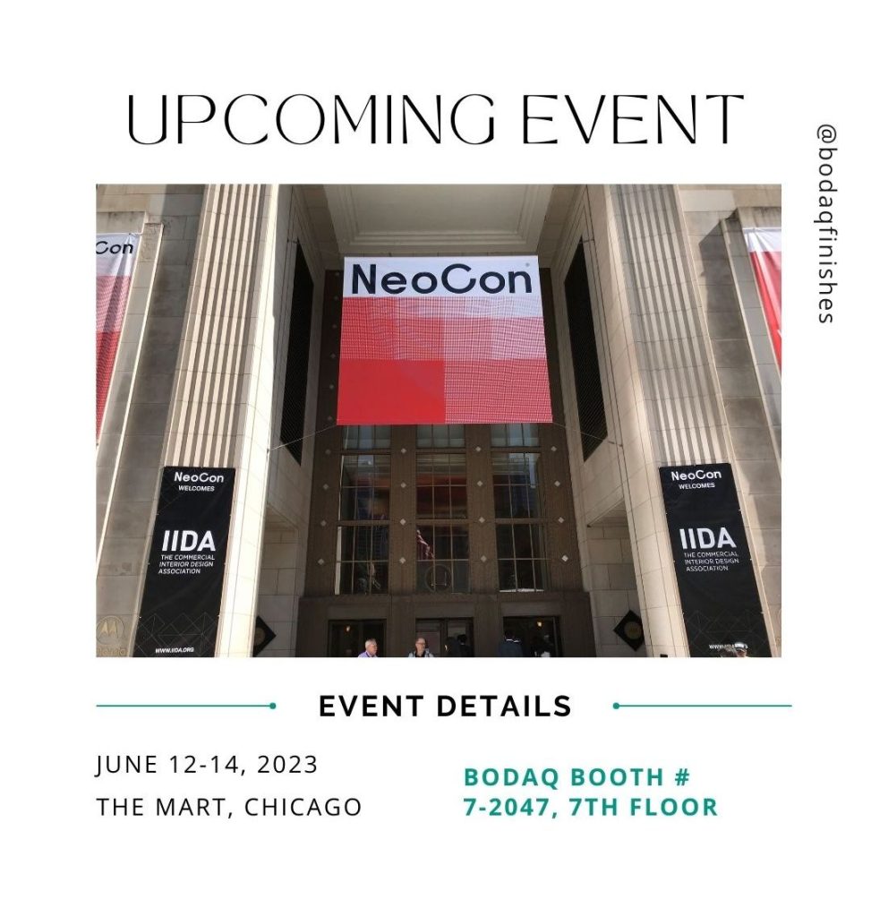 Upcoming event - NeoCon 2023