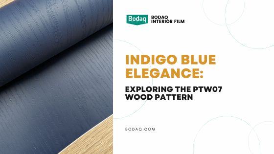 Indigo Blue Elegance: Exploring the PTW07 Indigo Blue Wood Pattern. Featured Image