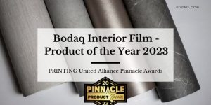 Bodaq Interior Film - Product of the year 2023. Pinnacle Awards. Featured Image