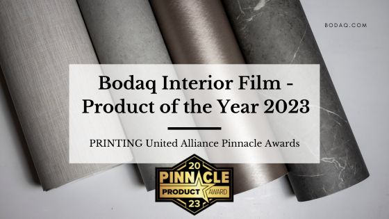 Bodaq Interior Film - Product of the year 2023. Pinnacle Awards. Featured Image