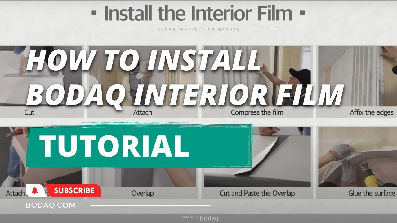 # 1 - How to Install BODAQ Interior Film