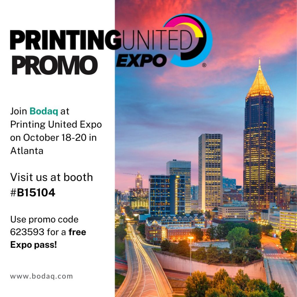 Printing United Expo registration promo