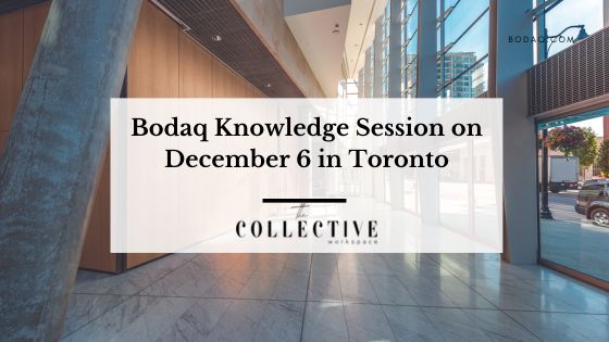 Bodaq Knowledge Session on December 6 in Toronto. Featured Image