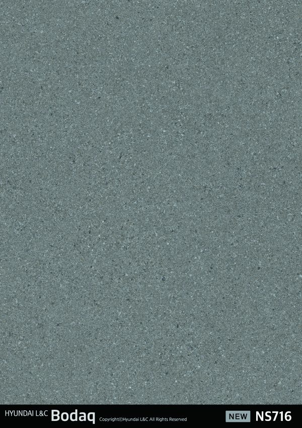 NS716 Ash Particle Stone Interior Film - Stone & Marble Collection