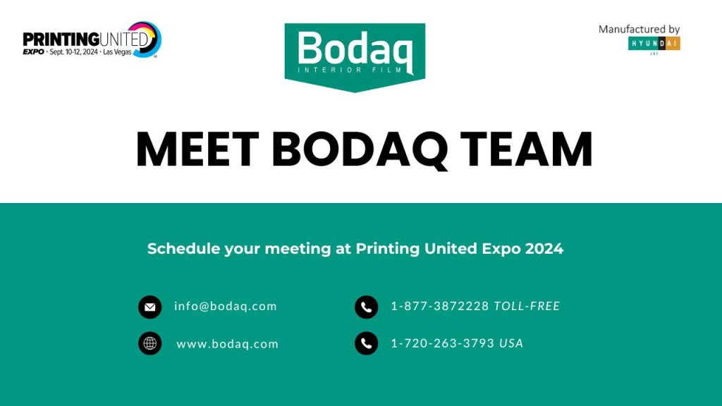 Meet Bodaq team at the Printing United Expo 2024