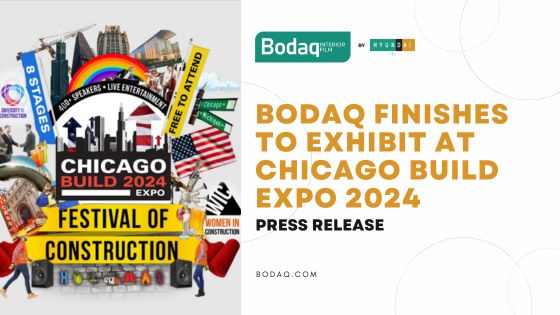 Bodaq Finishes to Exhibit at the Chicago Build Expo 2024. Press Release. Featured Image