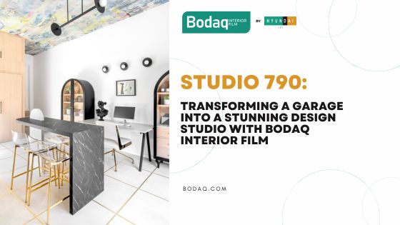 Transforming a Garage into a Stunning Design Studio with Bodaq Interior Film. Featured Image