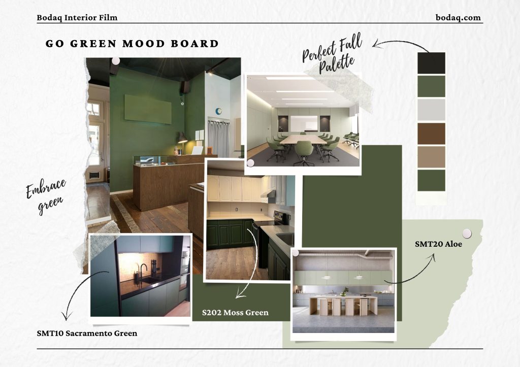 Go Green Bodaq Mood Board