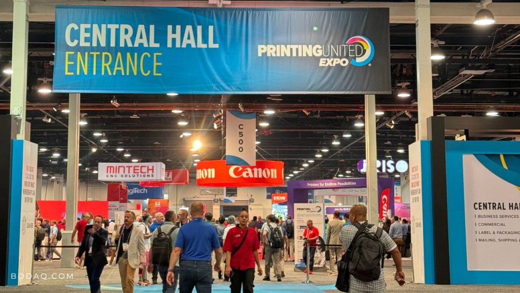 Bodaq at PRINTING United Expo 2024. Central Hall