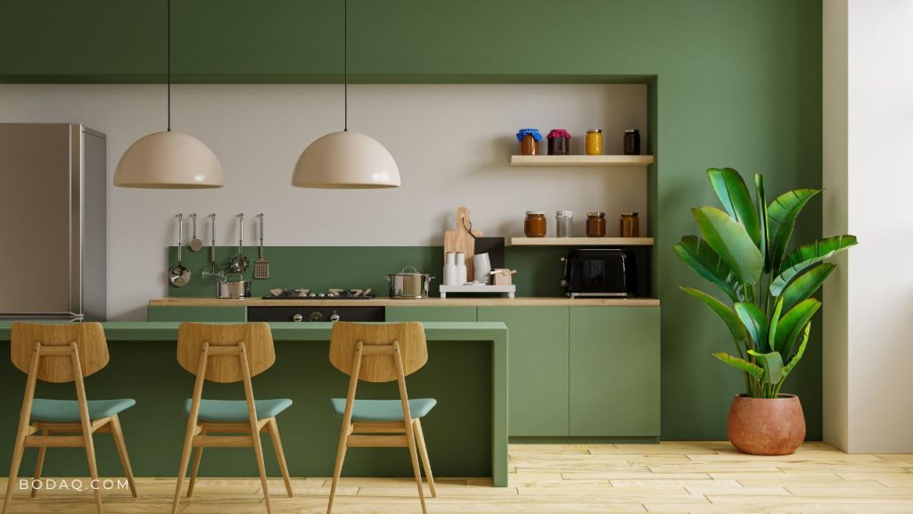 Green kitchen