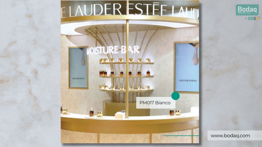 Estee Lauder Wet Bar Wall - PM017 Bianco