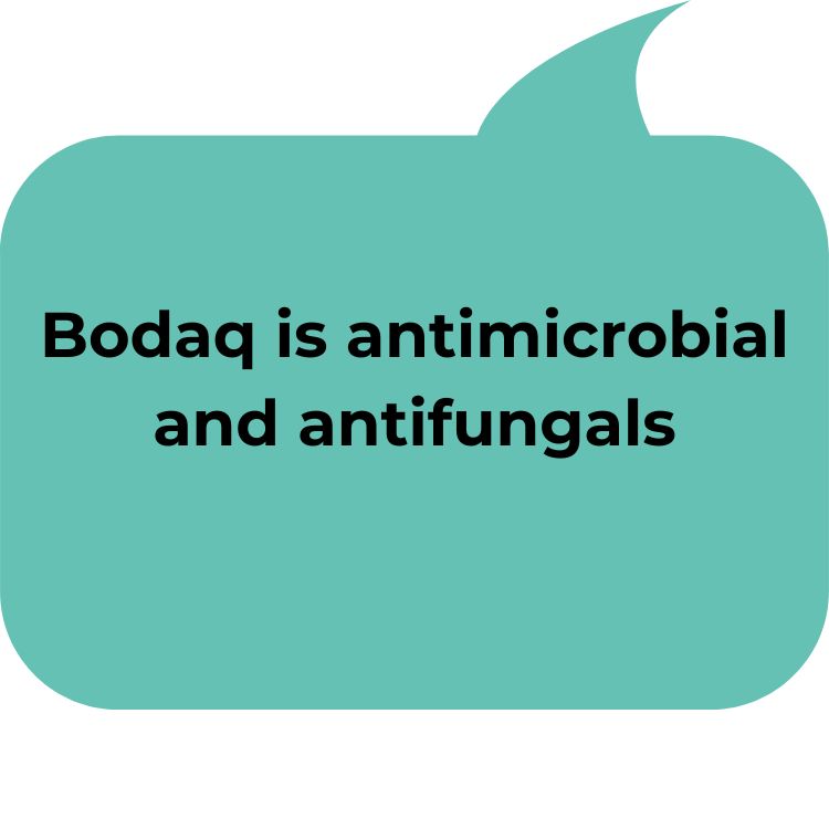 Bodaq is antimicrobial and antifungals