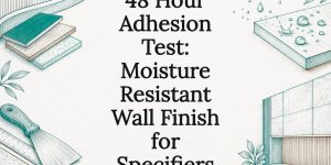 Architectural film adhesion test title card