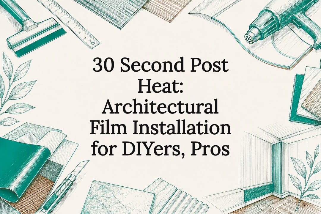 Architectural film installation title card