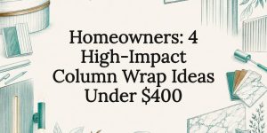 Decorative column wrap ideas title card