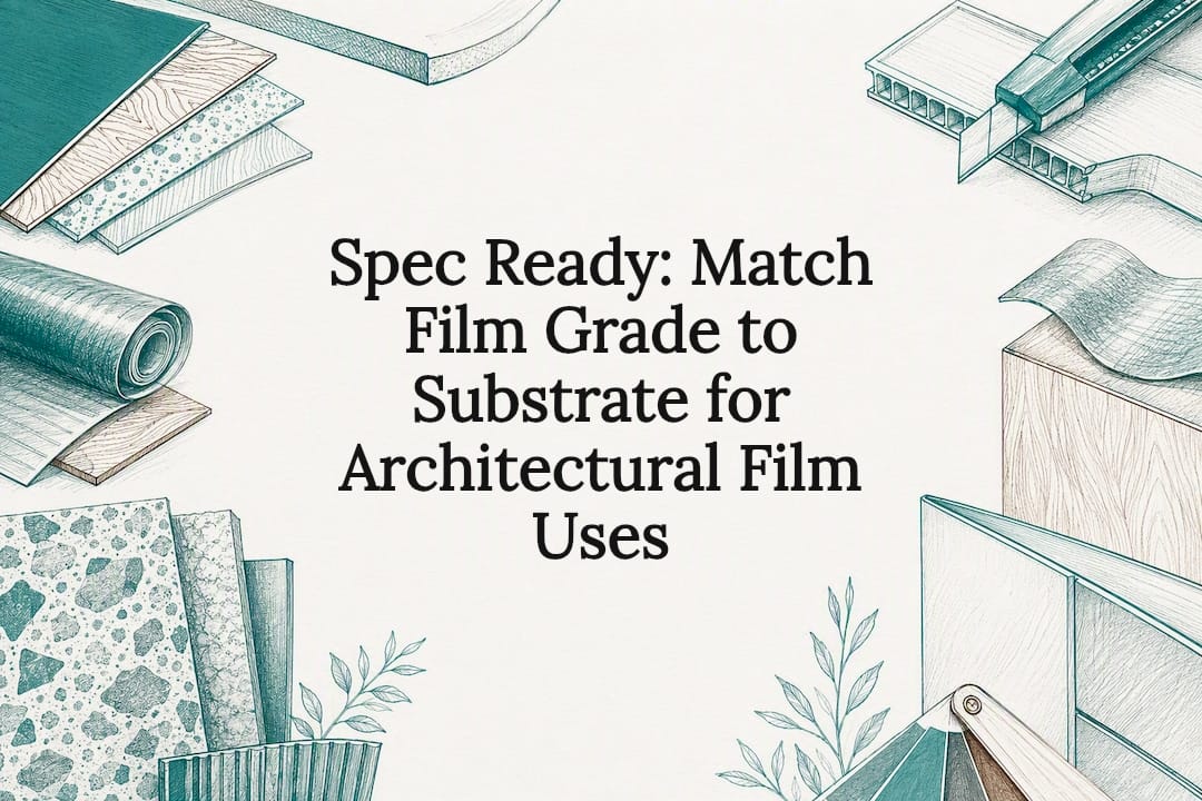 Architectural film specification title card