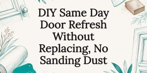 Decorative sketch of a door refresh