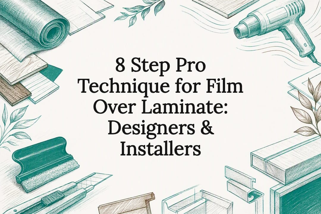 Decorative film installation title card