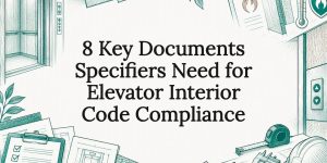 Elevator code compliance document title card