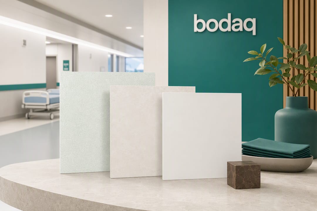 Hospital Wall Finishes for Specifiers: 7 Materials, When Film Fits 2 Easy Clean – High-Performance Collection ECF01