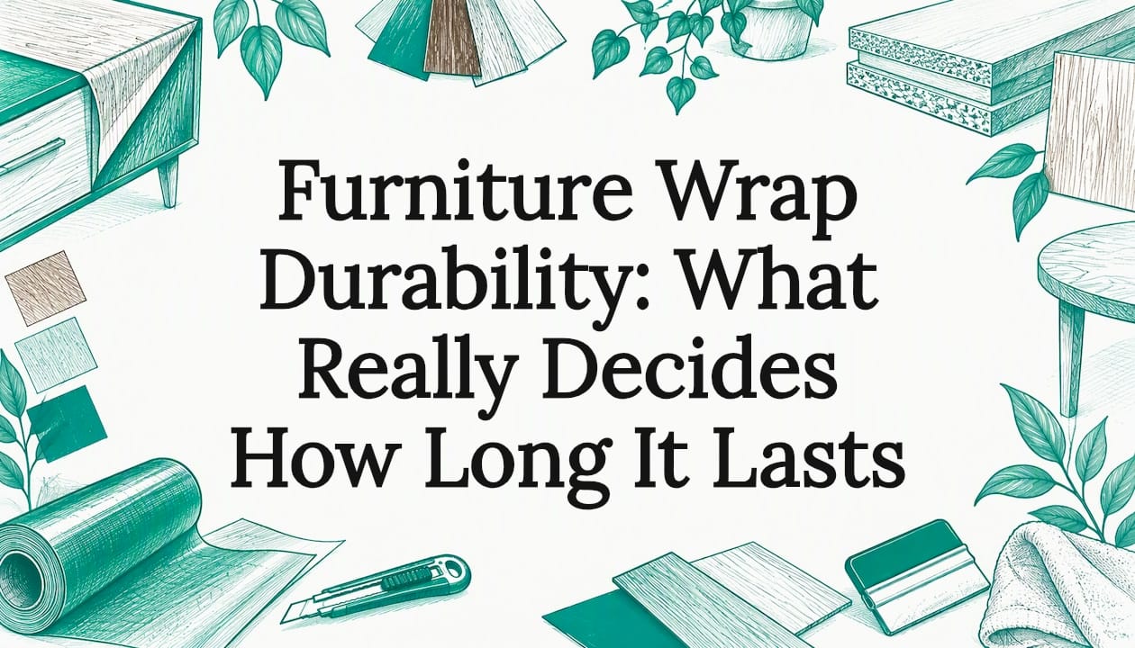 Sketches framing furniture wrap durability title
