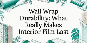 Hand-drawn interior film durability title card